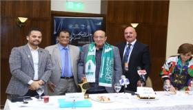 جلال الشرقاوي يحصل على وشاح جامعة الملك عبد العزيز بمهرجان الإسكندرية