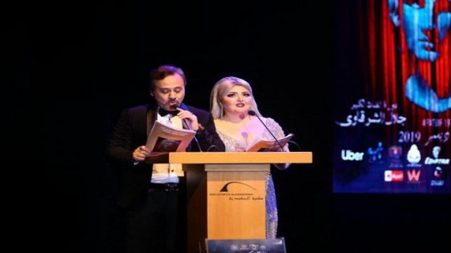 تألق مها أحمد وإيهاب فهمي في تقديم حفل افتتاح مهرجان الإسكندرية المسرحي العربي